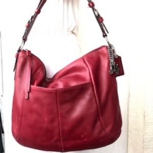 COACH leather handbag